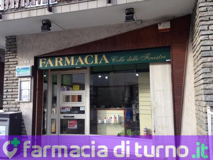 Farmacia Colle delle Finestre S.a.s. di Dr Carta Mirko & C.