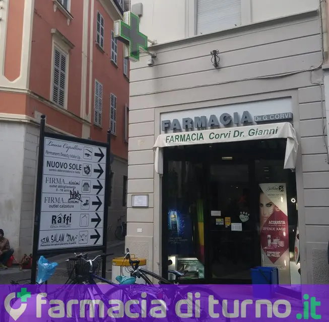 Farmacia Corvi Dottoresse Corvi Dina e Corvi Letizia