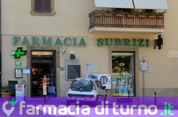 Farmacia Subrizi della dottoressa Elisa Colucci