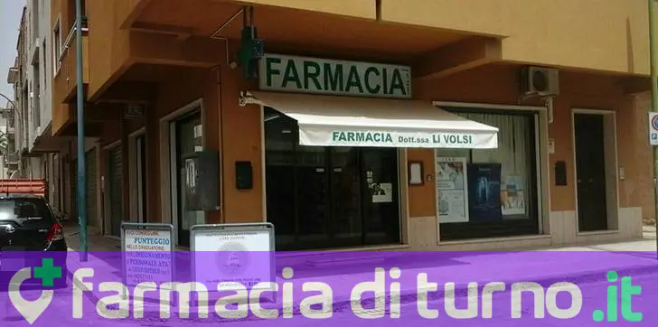 Farmacia LI VOLSI della Dott.ssa Li Volsi Giuseppina
