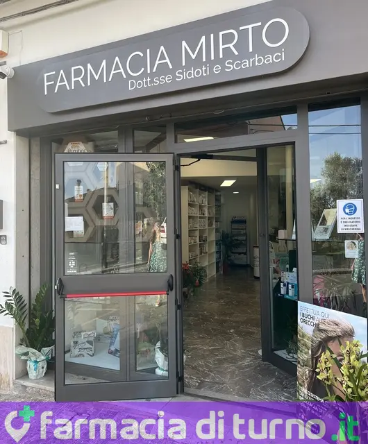 Farmacia Mirto delle Dott.sse Sidoti e Scarbaci